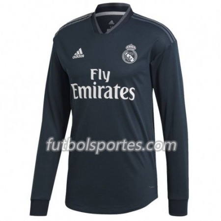 Camisetas Real Madrid Segunda Equipacion 2018/2019 Manga Larga